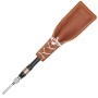 LEATHER SLAP Beater, Heavy Nylon Brush, Leather W/Shaft