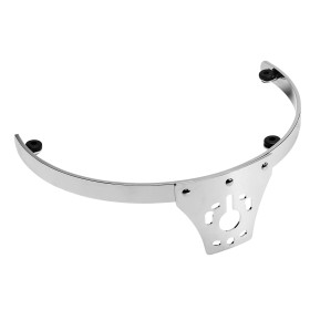 10" 6-Hole Suspension Mount w/ Small Face Plate, Ultra Lightweight Chrome over Aircraft Aluminum, Re