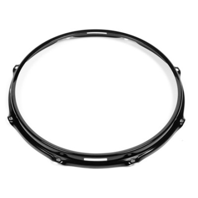 13" 8 Hole BLACK  PC/Steel S-Hoop Snare Bottom