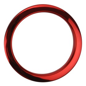 4" Red Chrome Drum O's