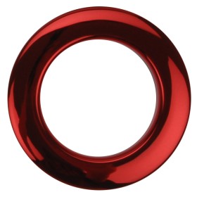 2" Red Chrome Drum O's/Tom Ports (2 Pack)