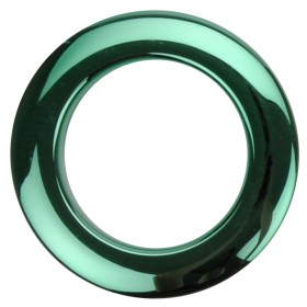 2" Green Chrome Drum O's/Tom Ports (2 Pack)