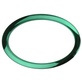 6" Green Oval