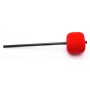 COLOR KICK- Colored Felt, Black Shaft- Red