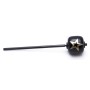 R/T 69 KICK BEATER- Black Wood Ball, Black Shaft - Silver Star (Long 11.00)