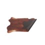 VEGAN COW BETSY - RED BROWN 185x160cm