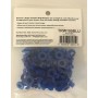 100 Pack Nylon Tension Rod Washers - Blue