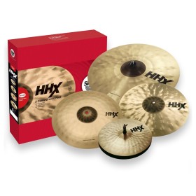 HHX EXTREME GROOVE PACK. Hit-Hat 15". Crash 17". Crash 19". Ride 21"