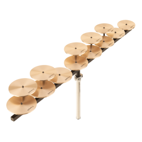 SABIAN Low Crotale Set (13) 1 Octave With Bar and Base