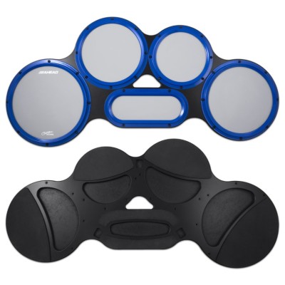 S-Hoop Chaves Tenor Pad, 4/5/6 Combination w/GRAY Gum Surfaces, BLUE S-HOOPS