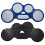 S-Hoop Chaves Tenor Pad, 4/5/6 Combination w/GRAY Gum Surfaces, BLUE S-HOOPS