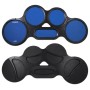S-Hoop Chaves Tenor Pad, 4/5/6 Combination w/BLUE Gum Surfaces, BLACK S-HOOPS