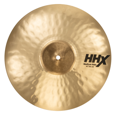 SABIAN 14" HHX Medium Hit-Hats Brilliant Finish