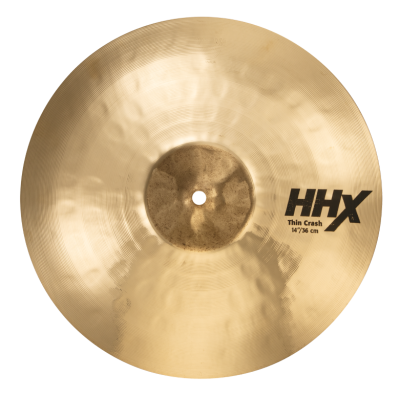 SABIAN 14" HHX Thin Crash Brilliant Finish