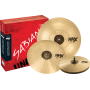 SABIAN HHX Complex Performance Set. Hit-Hats 15" Medium. Crash 19" Thin. Ride 22" Medium.