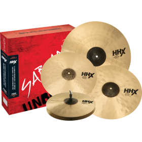 SABIAN HHX Complex Promotional Set. Hit-Hats 14" Crash 16" Thin Crash 18" Thin Ride 20" Medium.