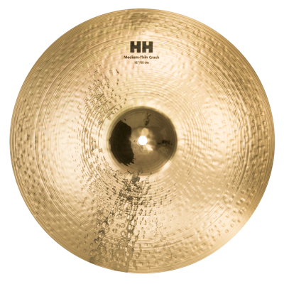 SABIAN 16" HH Medium-Thin Crash Brilliant Finish