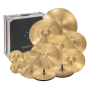 SABIAN Paragon Neil Peart Complete Set w/ Flight Case. Splash 8",10",Hi-Hat 13",14",Crash 16",18",20", China 19",20", Ride 22"