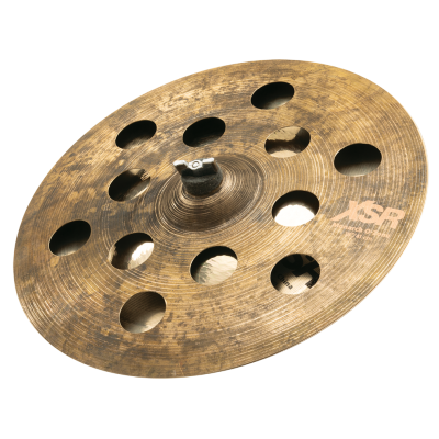 SABIAN XSR Sizzler Stack. Monarch O-Zone 16", China 16"