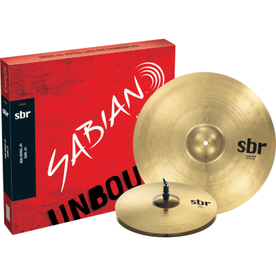 SABIAN SBr 2-Pack. Hit-Hat 14", Crash/Ride 18"
