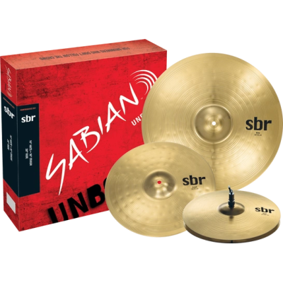 SABIAN SBr Performance Set. Hit-Hat 14", Crash 16", Ride 20"