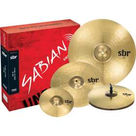 SABIAN SBR Promotional Set. Splash 10", Hit-Hat 14", Crash 16", Ride 20"