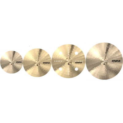 STRATUS FUSION WORSHIP PACK SET 15"H-H, 19" CRASH, 20" ZERO, 22" RIDE