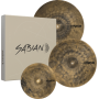 SABIAN STRATUS DRY PERFORMANCE SET. 15" H-H, 19" CRASH, RIDE 22"