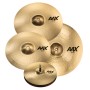 SABIAN AAX Promotional Set Brilliant Finish Hi-Hats 14" Medium, Crash16" Thin Crash, Ride 21" Medium. 18" Thin Crash FREE