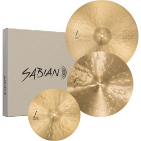 SABIAN HHX Legacy Pack. Hit-Hat 15" Medium. Crash 19". Ride 22"