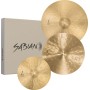 SABIAN HHX Legacy Pack. Hit-Hat 15" Medium. Crash 19". Ride 22"