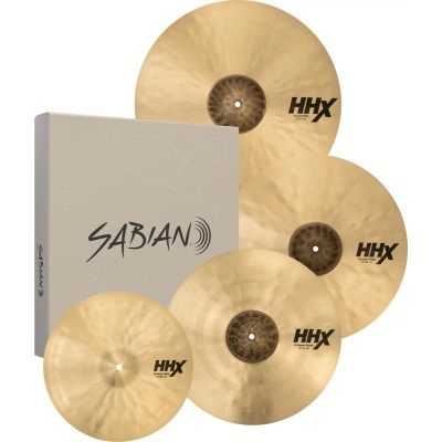 SABIAN HHX EXTREME GROOVE PACK. Hit-Hat 15". Crash 17". Crash 19". Ride 21"