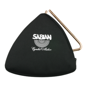 SABIAN Black Zippered Triangle Bag 8"
