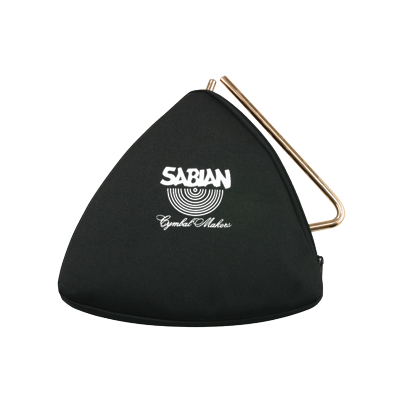 SABIAN Black Zippered Triangle Bag 8"