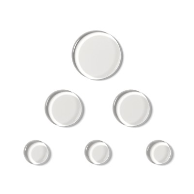 SlapKlatz MINI - 6 Gel Pads w/case - Clear