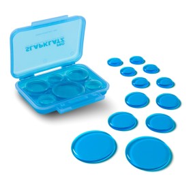 SlapKlatz PRO - 12 Gel Pads w/PRO case - Blue Ice
