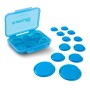 SlapKlatz PRO - 12 Gel Pads w/PRO case - Blue Ice