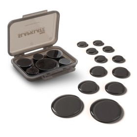 SlapKlatz PRO - 12 Gel Pads w/PRO case - Black