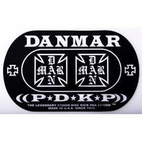 DOUBLE KICK BASS DRUM IMPACT PAD- Iron Cross