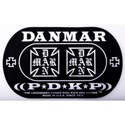 DOUBLE KICK BASS DRUM IMPACT PAD- Iron Cross