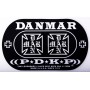 DOUBLE KICK BASS DRUM IMPACT PAD- Iron Cross