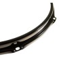 8" 6 Hole BLACK  PC/Steel S-Hoop