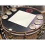 14" Medford Square w/ White Copper Jingles