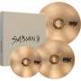 SABIAN B8X Performance Set. Hi-Hats 14". Crash 16" Thin, Ride 20"