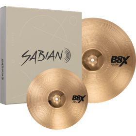 SABIAN B8X First Set. Hi-Hats 14", Crash 16" Thin
