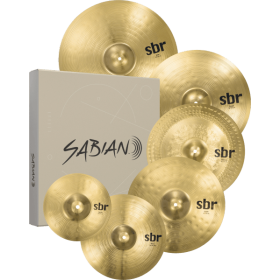 SABIAN SBR Super Set. Splash 10", Hit-Hat 14", Crash 16",18" China 16", Ride 20"