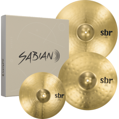 SABIAN SBr Performance Set. Hit-Hat 14", Crash 16", Ride 20"