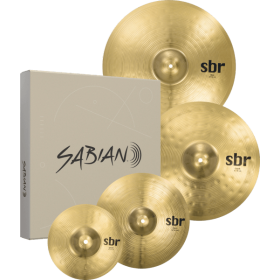 SABIAN SBR Promotional Set. Splash 10", Hit-Hat 14", Crash 16", Ride 20"