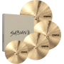 SABIAN STRATUS PROMOTIONAL SET 14" H-H, 16" CRASH, 18" CRASH, RIDE 20"