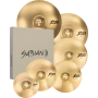 SABIAN XSR Super Set. Splash 10", Hit-Hat 14", Crash 14",16",18" Fast, Ride 20".